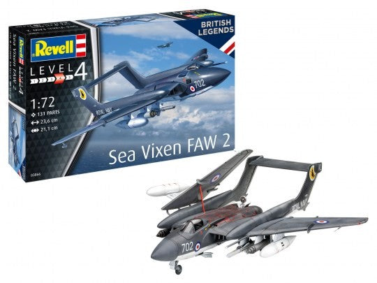 Revell 3866 1/72 Sea Vixen FAW2 Fighter