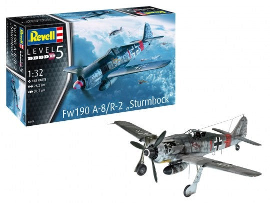 Revell 3874 1/32 Fw190A8/R2 Sturmbock Fighter