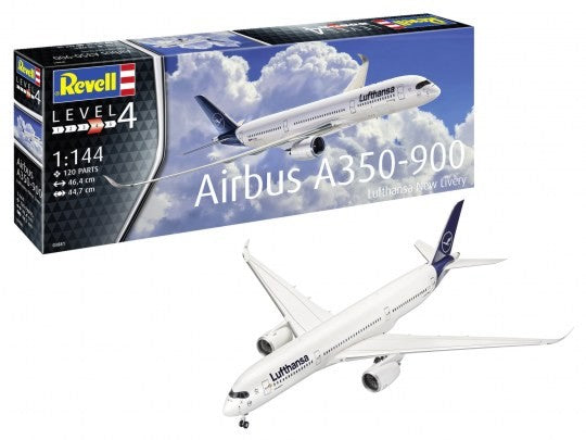 Revell 3881 1/144 Airbus A350-900 Lufthansa Airliner
