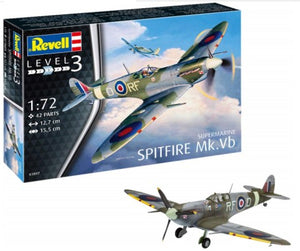 Revell 3897 1/72 Supermarine Spitfire Mk Vb Fighter