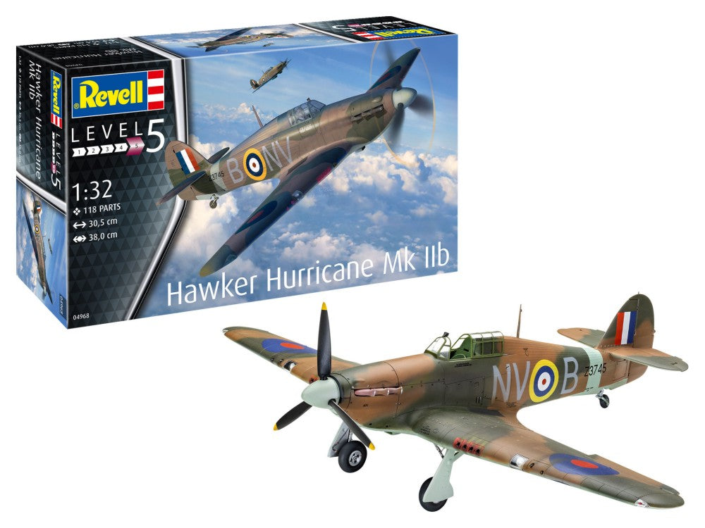 Revell 4968 1/32 Hawker Hurricane Mk IIb Fighter