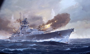 Revell 5040 1/350 German Bismarck Battleship