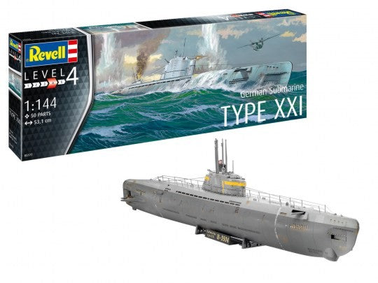Revell 5177 1/144 German Type XXI Submarine