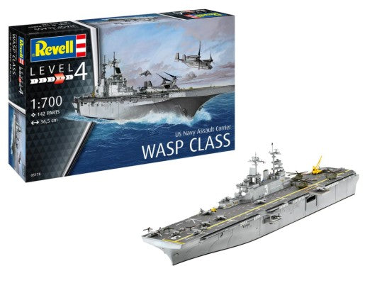 Revell 5178 1/700 USS Wasp Class Assault Aircraft Carrier