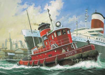 Revell 5207 1/108 Harbour Tug Boat