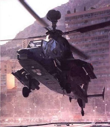 Revell 5654 1/72 James Bond Eurocopter Tiger Helicopter from GoldenEye Movie w/paint & glue