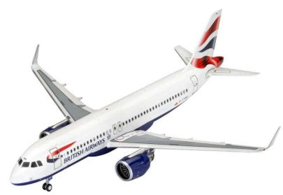 Revell 63840 1/144 Airbus A320neo British Airways Airliner w/paint & glue (D)