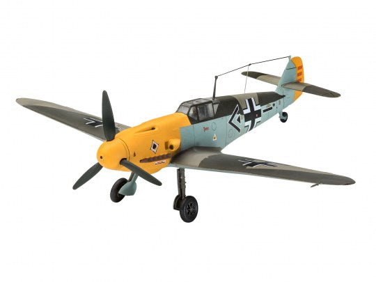 Revell 63893 1/72 Messerschmitt Bf109F2 Fighter w/paint & glue (D)