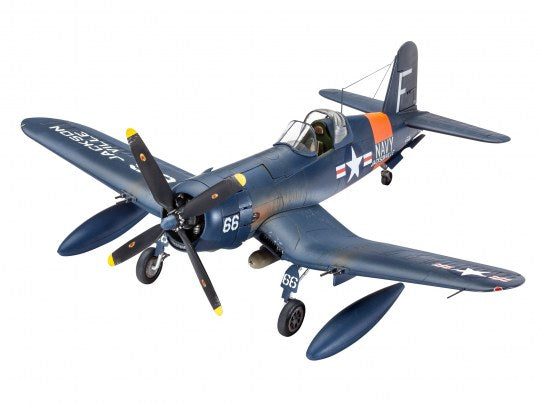 Revell 63955 1/72 F4U4 Corsair Fighter/Bomber w/paint & glue