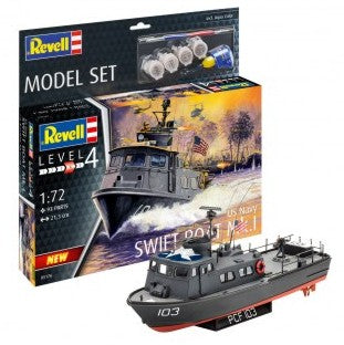 Revell 65176 1/72 USN Mk I Swift Boat w/paint & glue (D)