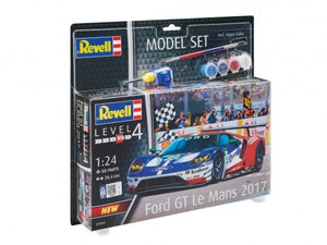 Revell 67041 1/24 Ford GT LeMans Race Car w/paint & glue