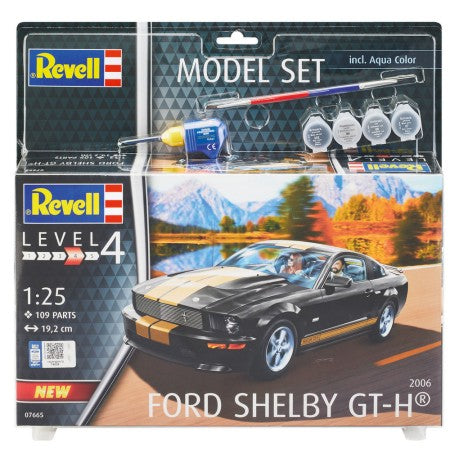Revell 67665 1/25 2006 Ford Shelby GT-H Car w/paint & glue (D)