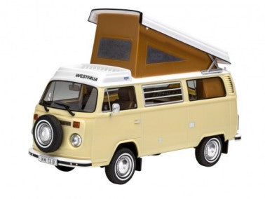 Revell 67676 1/24 VW T2 Camper Van (Snap) w/paint & glue