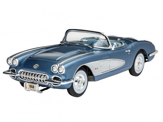 Revell 7037 1/25 1958 Corvette Roadster Car