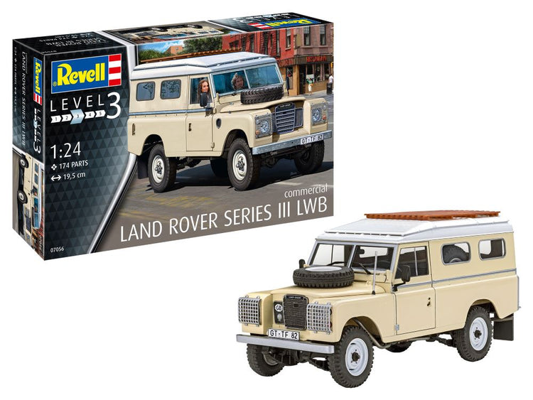 Revell 7056 1/24 Land Rover Series III LWB Commercial Vehicle