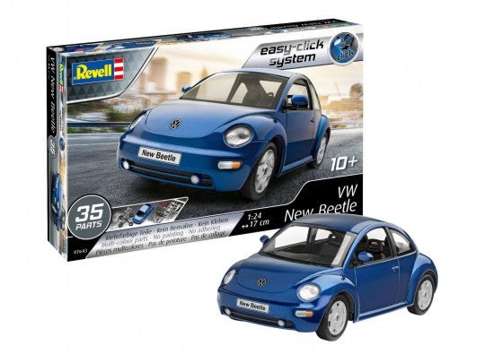 Revell 7643 1/24 VW New Beetle Car (Snap) (D)