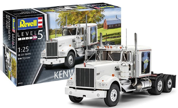 Revell 7659 1/25 Kenworth W900 Tractor Cab