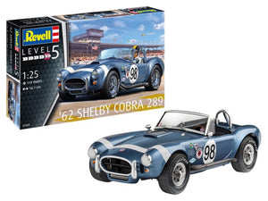 Revell 7669 1/25 1962 Shelby Cobra 289 Race Car