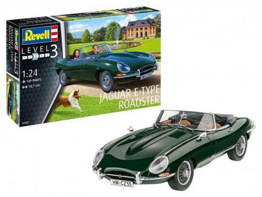 Revell 7687 1/24 Jaguar E-Type Roadster