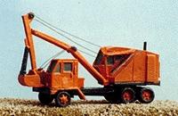 Railway Express Miniatures 2061 N Scale MOW Vehicles -- Bantam Excavator Truck