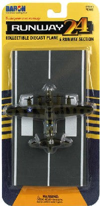 Runway 56 30 B17 Flying Fortress WWII Plane (Green Camo)