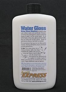 Scenic Express 203 All Scale Water Materials -- Water Gloss - 8oz 237mL
