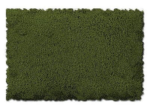Scenic Express 812C All Scale Flock & Turf - Scenic Foams & Ground Textures - Green Tones - 64 Ounces -- Burnt Green - Fine