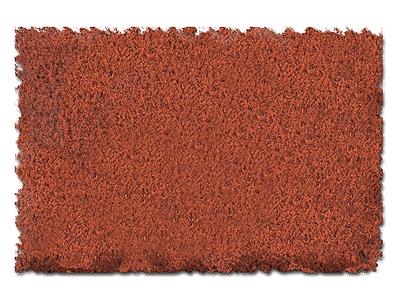 Scenic Express 840B All Scale Flock & Turf - Scenic Foams & Ground Textures - Brown Tones - 32 Ounces -- Georgia Clay - Fine