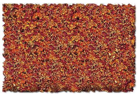 Scenic Express 871C All Scale Flock & Turf - Scenic Foams & Ground Textures - Autumn Tones - 64 Ounces -- Autumn Glory Blend