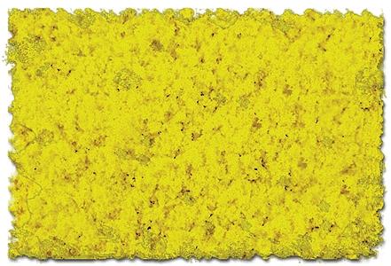 Scenic Express 873B All Scale Flock & Turf - Scenic Foams & Ground Textures - Autumn Tones - 32 Ounces -- Aspen Yellow - Coarse