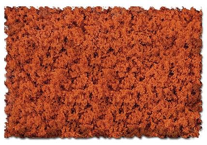 Scenic Express 877C All Scale Flock & Turf - Scenic Foams & Ground Textures - Autumn Tones - 64 Ounces -- Burnt Orange - Coarse