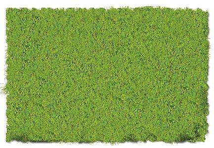 Scenic Express 881B All Scale Flock & Turf - Scenic Foams & Ground Textures - Blended Tones - 32 Ounces -- Summer Lawn Blend