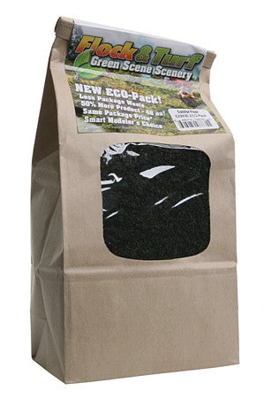 Scenic Express 883E All Scale Flock & Turf Ground Cover ECO Pack Bag -- Conifer Floor Blend 48oz 1.4l