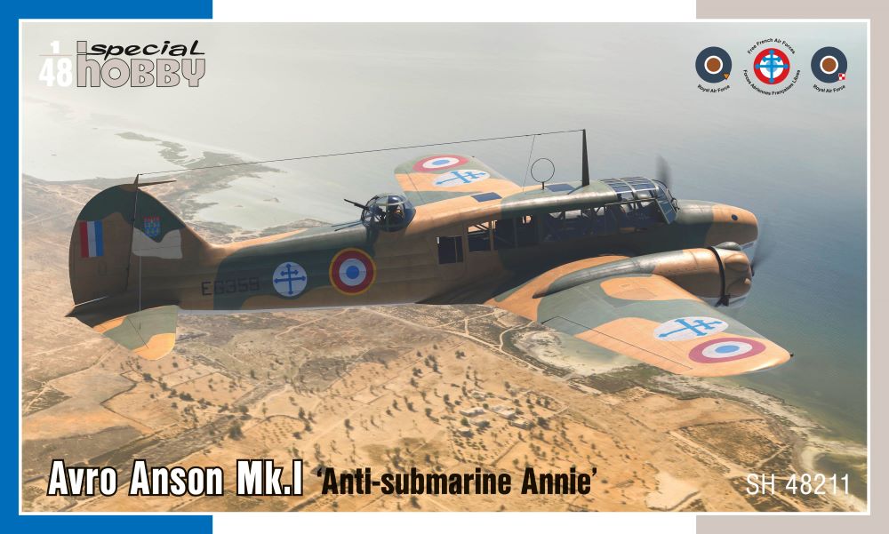 Special Hobby 48211 1/48 Avro Anson Mk I Anti-Submarine Annie Aircraft