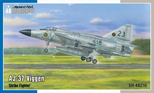 Special Hobby 48216 1/48 AJ37 Viggen Strike Fighter