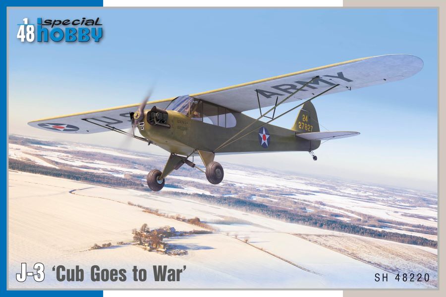 Special Hobby 48220 1/48 J3 Cub US Army Light Aircraft
