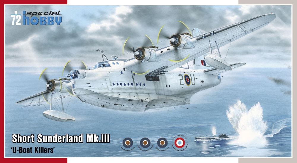 Special Hobby 72304 1/72 Short Sunderland Mk III U-Boat Killers Flying Boat Aircraft