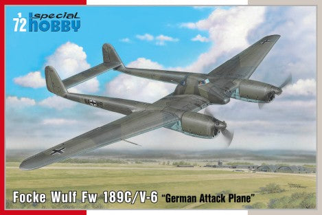 Special Hobby 72432 1/72 Focke Wulf Fw189C/V6 German Attack Aircraft