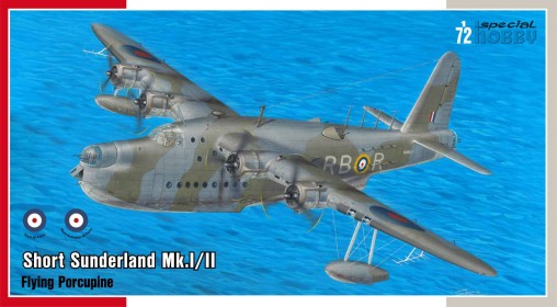 Special Hobby 72438 1/72 Short Sunderland Mk I/II Flying Porcupine Boat Aircraft
