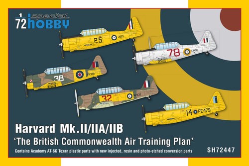 Special Hobby 72447 1/72 Harvard Mk II/IIA/IIB British Commonwealth Air Training Plan Aircraft