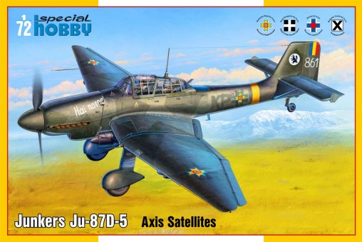 Special Hobby 72448 1/72 Junkers Ju87D Stuka Axis Satellites Aircraft