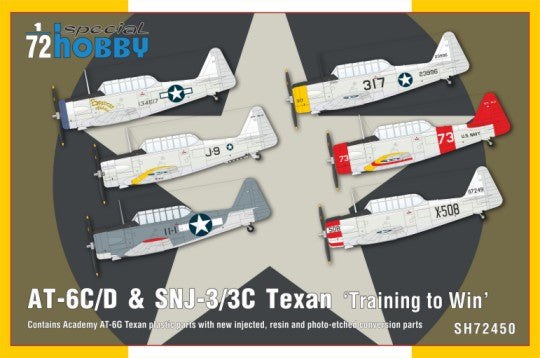 Special Hobby 72450 1/72 AT6C/D (SNJ3/3C) Texan Training to Win Aircraft