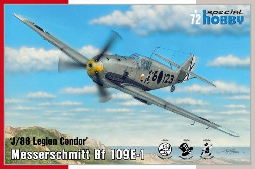 Special Hobby 72459 1/72 Messerschmitt Bf109E1 J/88 Legion Condor Fighter