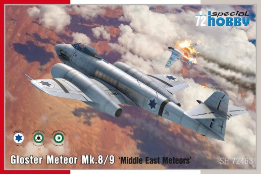 Special Hobby 72463 1/72 Gloster Meteor Mk 8/9 Middle East Jet Fighter