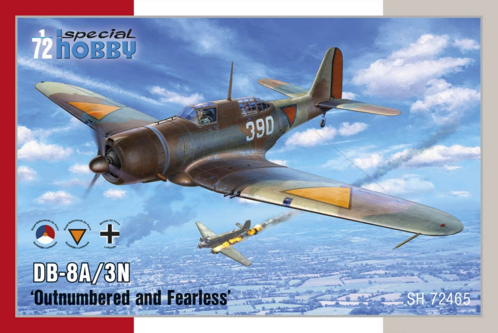 Special Hobby 72465 1/72 D8A3N Outnumbered & Fearless Attack Aircraft