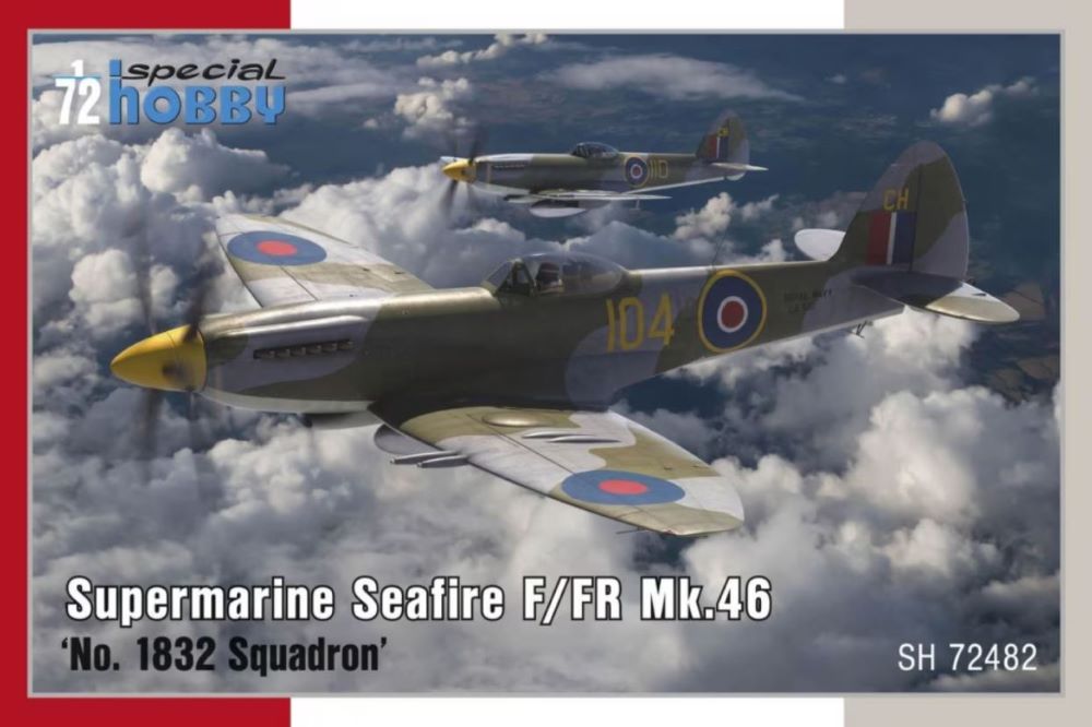 Special Hobby 72482 1/72 Supermarine Seafire F/FR Mk 46 Fighter