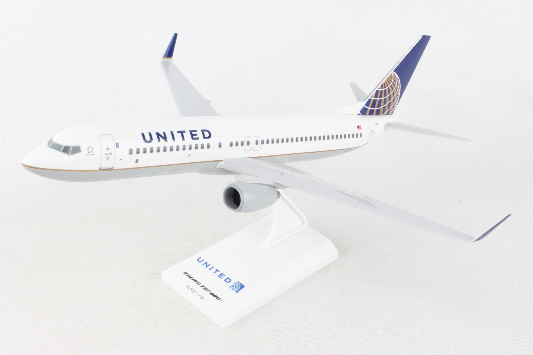 SkyMarks SKR603 United 737-800 1/130 Post Co Merger Livery
