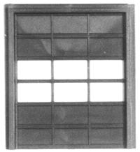 Smalltown USA 4 HO Scale Doors -- Overhead, 10 x 12'
