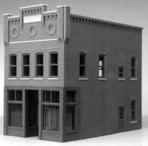 Smalltown USA 6003 HO Scale City Buildings -- Jessica's Salon 4-3/4 x 2-3/4" 11.9 x 6.9cm