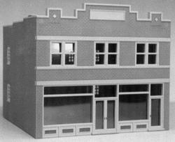 Smalltown USA 6005 HO Scale City Buildings -- Dime Store & Offices 4 x 4-1/8" 10 x 10.3cm